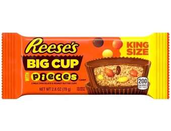 REESES PEANUTBUTTER BIGCUP WITH PIECES KINGSIZE 79GX16