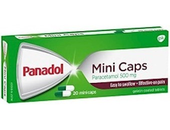 PANADOL MINI CAPS 500MG 20