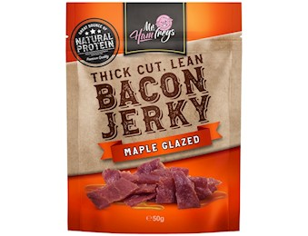 MR HFREYS MAPLE GLAZE BACON JERKY