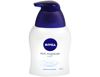 NIVEA RICH MOISTURE HAND WASH 250ML