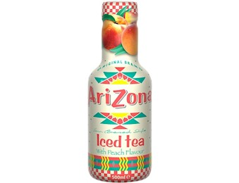 ARIZONA ICED Block TEA PEACH 500ML