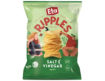 ETA RIPPLES SALT VINEGAR 40G