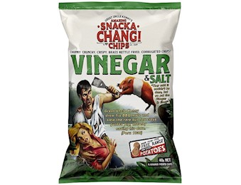 SNACKACHANGI VINGAR KETTLE CHIPS 40G