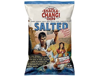 SNACKACHANGI SALTED KETTLE CHIPS 40G