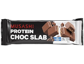 MUSASHI PROTEIN MILK Chocolate SLAB 58G