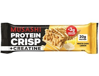 MUSASHI PROTEIN CRISP Chocolate LEMON 60G