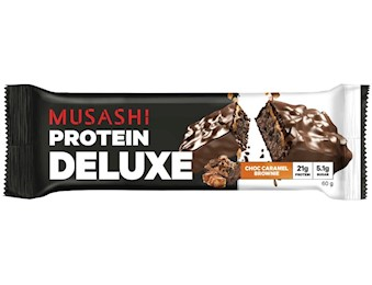 MUSASHI DELUXE CARAMEL BROWNIE 60G