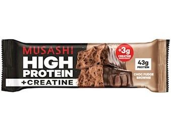 MUSASHI PROTEIN CREATINE CHO FUDG 90GX12