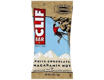 CLIF ORGA WHITE Chocolate MAC BAR 68G