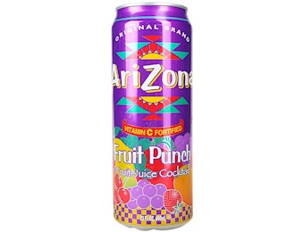 AIRZONA FRUIT PUNCH TEA CANS 680ML