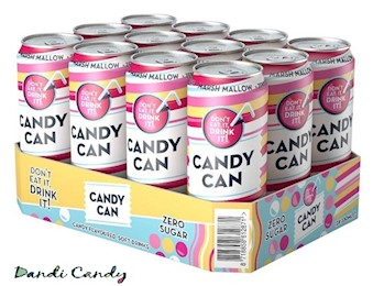 CANDY CAN MARSHMALLOW DRINK 330ML