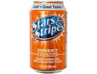 STARS N STRIPE ORANGE 355ML