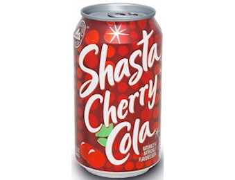 SHASTA CHERRY COLA 355ML