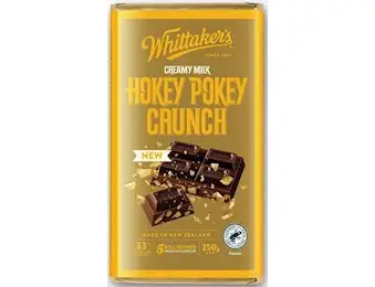WHITTAKERS H/POKEY CRUNCH 250G