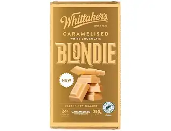 WHITTAKERS CARAMELISED BLONDIE BLOCK 250G
