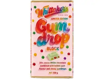 WHITTAKER GUMDROP BLOCK 250G