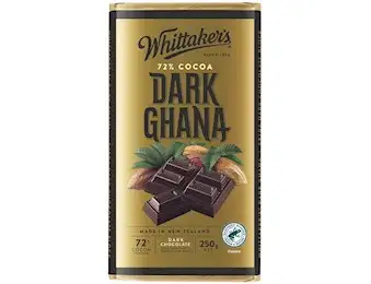 WHITTAKERS DARK GHANA 72% Block 250G