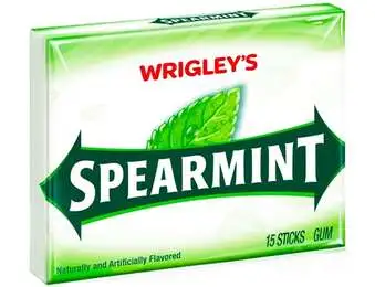 WRIGLEY SPEARMINT 15 STICK X10