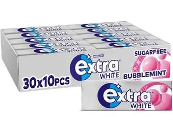 WRIGLEY'S EXT BUBBLEMINT GUM 14G UK