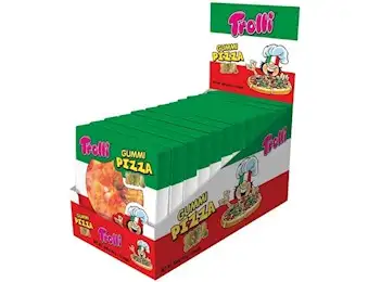 TROLLI XXL GUMMI PIZZA 45G X12