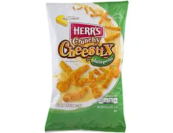HERR'S JALAPENO CRUNCHY CEESTIX 227GX8