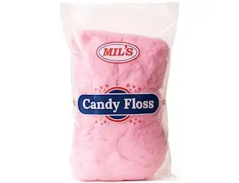 MIL'S PINK RASPBERRY CANDY FLOSS 100GX36