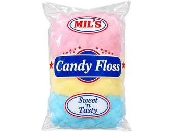 MIL'S RAINBOW CANDY FLOSS 100G