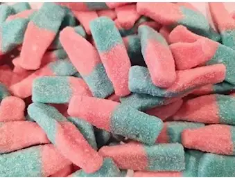 DRAGON SOUR BUBBLE GUM BOTTLE X2KG