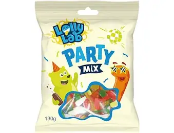 LOLLY LAB PARTY MIX 130G X24