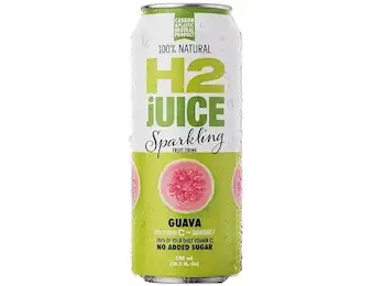 H2 SPARKLING JUICE GUAVA CAN 500ML