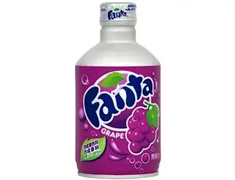 FANTA GRAPE ALUMINIUM BOTTLE JAPAN 300MLX24