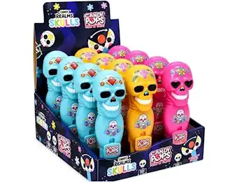 SKULL CANDY PUSH POPS X12