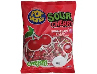 POPMANIA SOUR CHERRY BGUM POP 14GX3KG