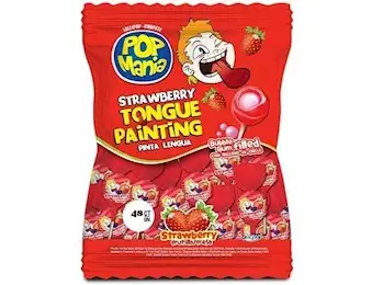 POPMANIA STRAWBERRY TONGUE PAINTING POP 14GX2KG
