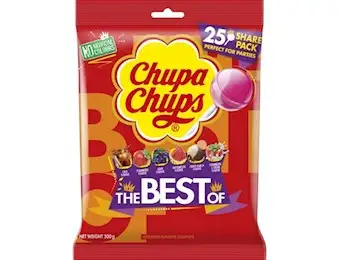CHUPA CHUPS BEST OF 300G X6 (25