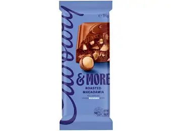 CADBURY C&M ROASTED MACADAMIA 195G X13