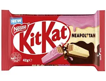 NESTLE KITKAT NEAPOLITAN BAR 45G X48