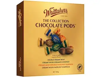 WHITT Chocolate HAZELNUT POD GIFTBOX 200G