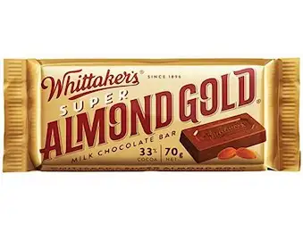 WHITTAKERS ALMOND GOLD SUPER SLAB 70G