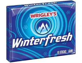 WRIGLEY WINTERFRESH GUM 15pkX10