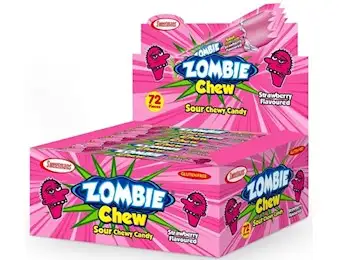 ZOMBIE CHEW SOUR STRAWBERRY 28G