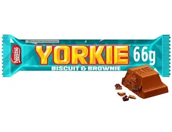 NESTLE YORKIE BISCUIT BROWNIE DUO 66GX24