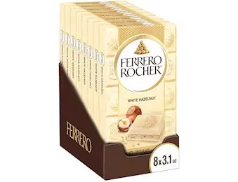 FERRERO ROCHER WHITE TABLETS 90GX8