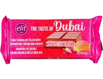 TAST OF DUBAI STRAWBERRY CREAM 90G X12