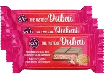 ELIT STRAWBERRY CHOCOLATE TEST OF DUBAI 30GX24