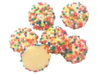 WHITE Chocolate SPECKLES