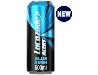 LUCOZADE ALERT BLUE RUSH 500ML X12