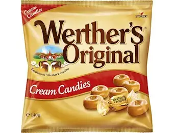 WERTHER ORIGINAL BUTTER CANDY 135g
