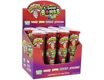 WARHEADS - SOUR BOMBS 50G X12
