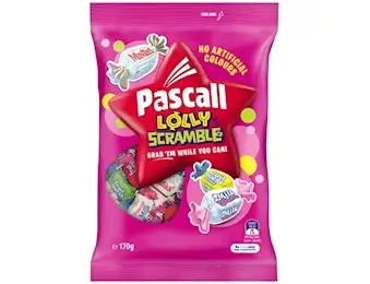 PASCALL LOLLY SCRAMBLE F/PK 170G